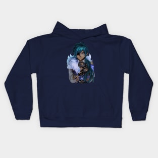 Cavalry Captain in trouble Kids Hoodie